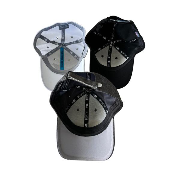 Carolina Panthers hats- 3 hats in black, grey, and white. #nfl - Picture 6 of 6